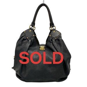 LOUIS VUITTON XL Noir Mahina - Handbag 973-060425